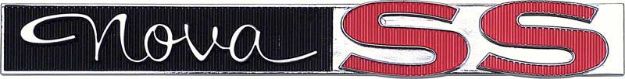 Picture of 1963-64 "Nova SS" Trunk Lid Emblem 