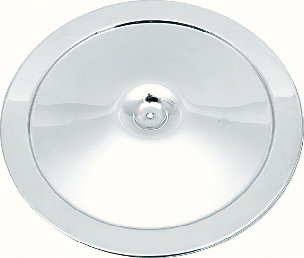 Picture of 14" Open Element Chrome Air Cleaner Lid - With Square Imprint 