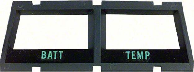 Picture of 1968-74 Console Battery/Temperature Gauge Bezel 