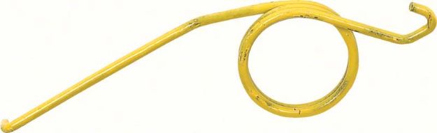 Picture of 1967-81 Left Hand (Driver Side) Door Push Button Lock Knob Spring (Yellow) 