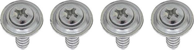 Picture of 1967-69 GM F-Body Kick Panel AC Actuator Cover Screw Set 