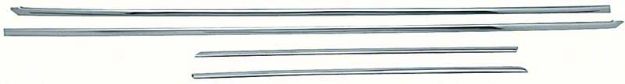 Picture of 1962-65 Chevy ii/Nova 2 Door Hardtop/Coupe Roof Drip Molding Set 