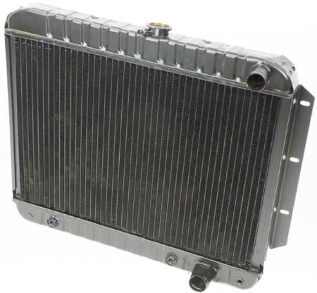 Picture of 1961-63 Impala/Full-Size V8-409 W/ At- Radiator 4 Row (17-1/2" X 25-1/2" X 2-5/8") Copper/Brass Core 
