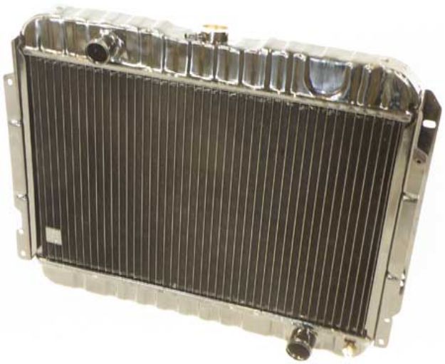 Picture of 1966 Impala/Full-Size V8 396 W/ MT & AC - Radiator 4 Row (17-1/2" X 25-1/2" X 2-5/8" Core) 