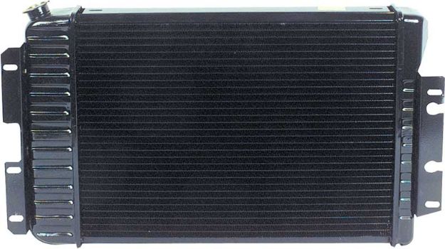 Picture of 67-69 Camaro/Firebird Small Block Radiator M/T 3 Row (Copper/Brass) 
