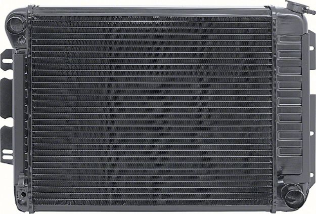 Picture of 67-69 Camaro/Firebird Small Block Radiator Manual Trans 4 Row (Copper/Brass) 
