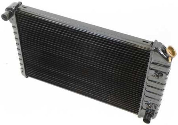 Picture of 70-71 GM F-Body Small Block W/ Auto Trans - Radiator 3 Row (Copper/Brass) 