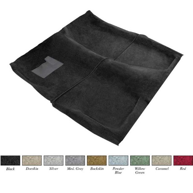 Picture of 1976-81 F-Body With Console Black Molded Cut Pile Carpet Set 