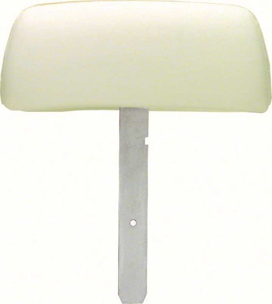 Picture of 1969 Camaro / Firebird Parchment Headrest Assemblies with Straight Bar 
