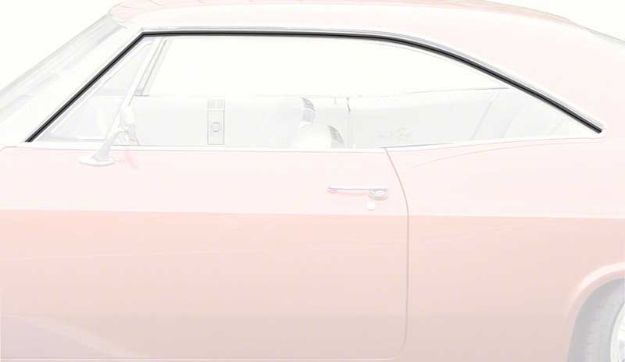 Picture of 1965-66 Impala / Full-Size 2 Door Hardtop Roof Rail Weatherstrips 