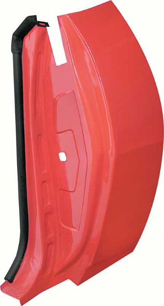 Picture of 1967 Camaro / Firebird Door Jamb Windlace Moldings With Molded End Caps 