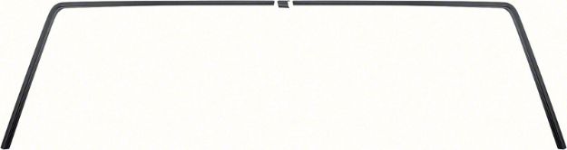 Picture of 1966-67 Chevy II / Nova 2 Door Or 4 Door Sedan Rear Interior Window Molding (3Pc) 
