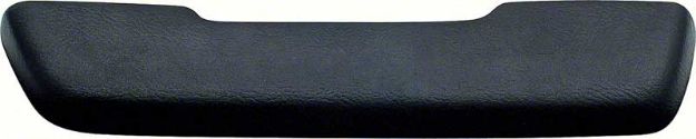 Picture of 1968-72 Left Hand (Driver Side) Black Urethane Arm Rest Pad 