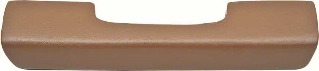 Picture of 1971 Camaro, 1971 Firebird (2nd design) Dark Saddle Urethane Arm Rest Pad 