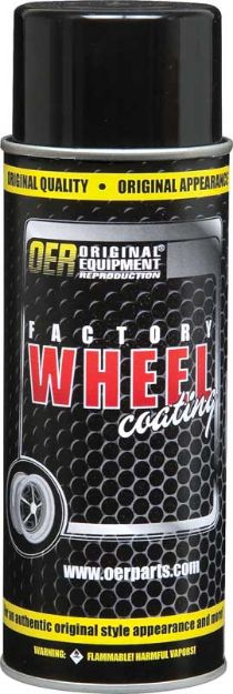 Picture of Charcoal Gray Metallic  "Factory Wheel Coating"Wheel Paint16 Oz Can 