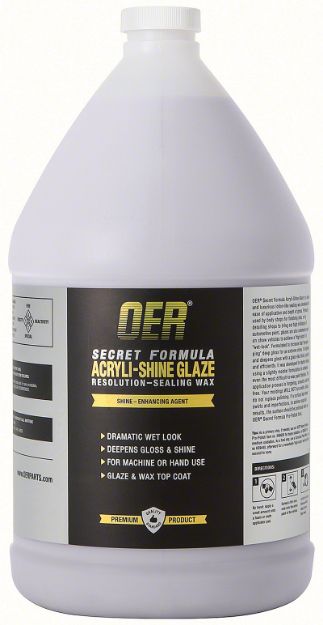 Picture of Secret Formula 1 Gallon Acryli-Shine Glaze Resolution Sealing Wax 