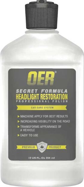 Picture of Secret Formula Headlight Restorer professional Polish 12 Oz. 