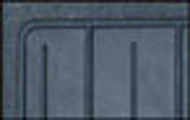 Picture of 1962-64 Chevy II / Nova Black 2 Piece (Full Front / Full Rear) OE Style Rubber Floor Mat Set 