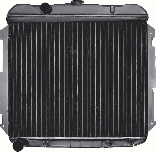 Picture of 1966-69 Mopar B-Body Big Block V8 Exc Hemi With Automatic Trans 3 Row 22" Wide Replacement Radiator 