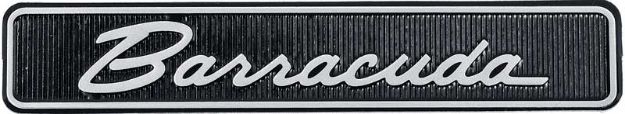 Picture of 1971-74 Barracuda Dash Emblem Insert Only 