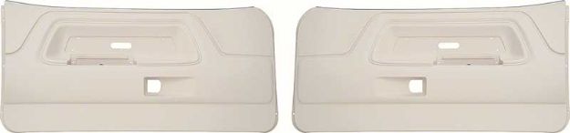 Picture of 1970-74 Challenger White Front Door Panels 