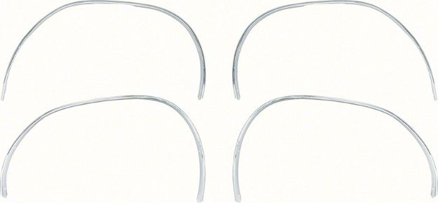 Picture of 1970-1974 Dodge Challenger Wheel Opening Trim Molding Set (Made In usa) 