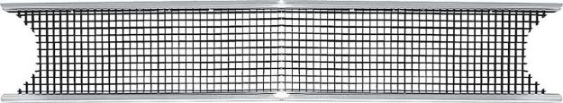Picture of 1968-69 Dodge B-Body Black Center Grill 