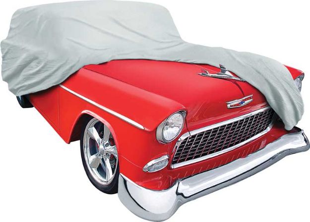 Picture of 1955 Chevrolet 2 & 4 Door Wagons Titanium Car Cover 