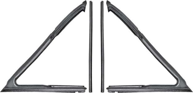 Picture of 1962-67 Chevy II / Nova Coupe/Convertible Vent Window Weatherstrips - Pair 