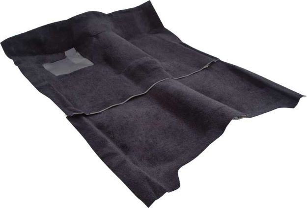 Picture of 1968-79 Nova 2 Or 4 Door With Console Black Loop Carpet Set With Mass Backing 