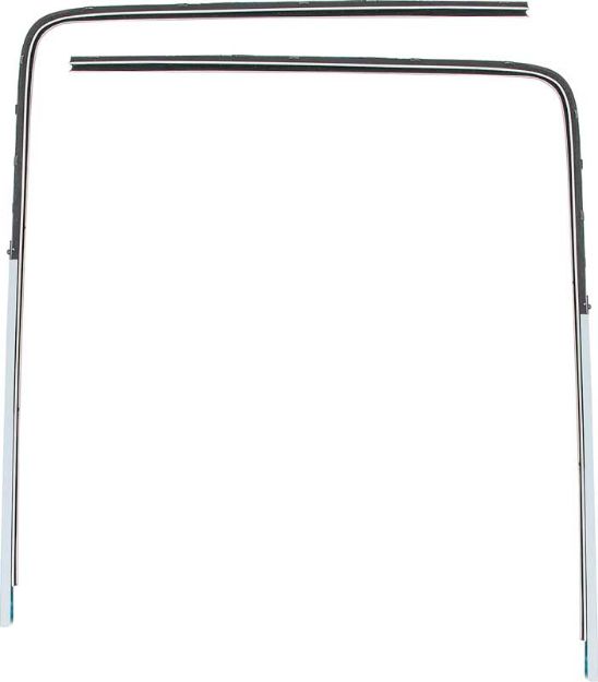 Picture of 1955-57 Chevy Two Door Sedan Upper Glass Channels 
