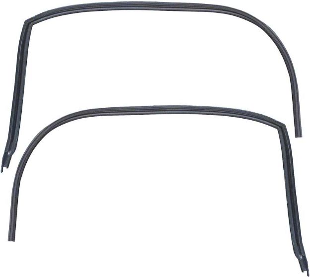Picture of 1968-69 Camaro / Firebird Coupe Reproduction Roof Rail Weatherstrips 