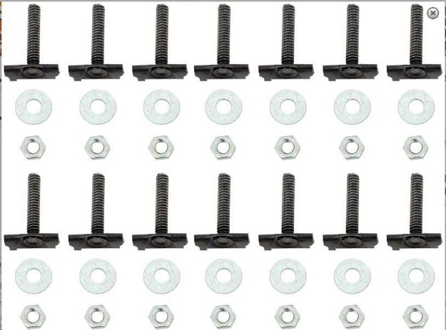 Picture of 1968-1969 Mopar Trunk Trim Panel Mounting Hardware Set