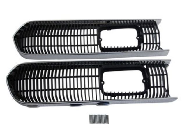 Picture of 1968 Plymouth Barracuda Grille Trim and Screen Set