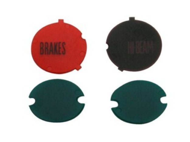 Picture of 1967-72 Rallye Dash Gauge Indicator Lenses