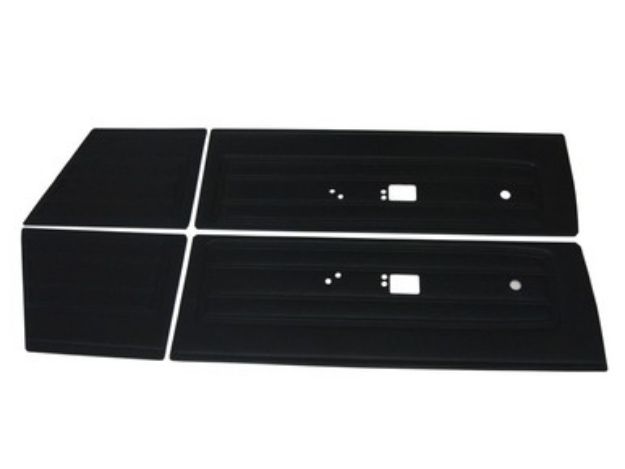 Picture of 6502-C Mopar 1968 Barracuda Front & Rear Door Panels for Fastback