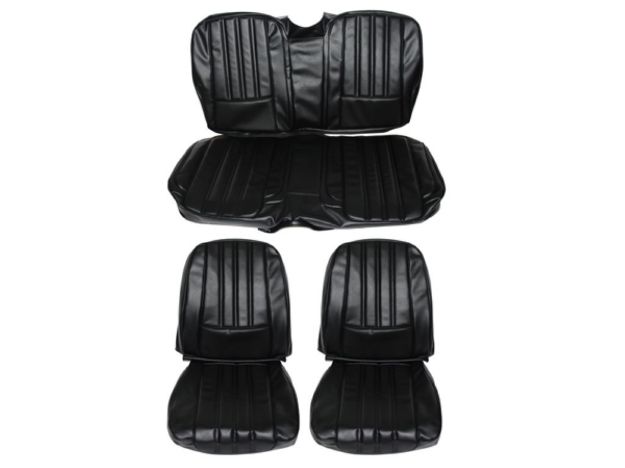 Picture of Mopar 1968 Barracuda Deluxe FASTBACK Front Bucket Seat Covers