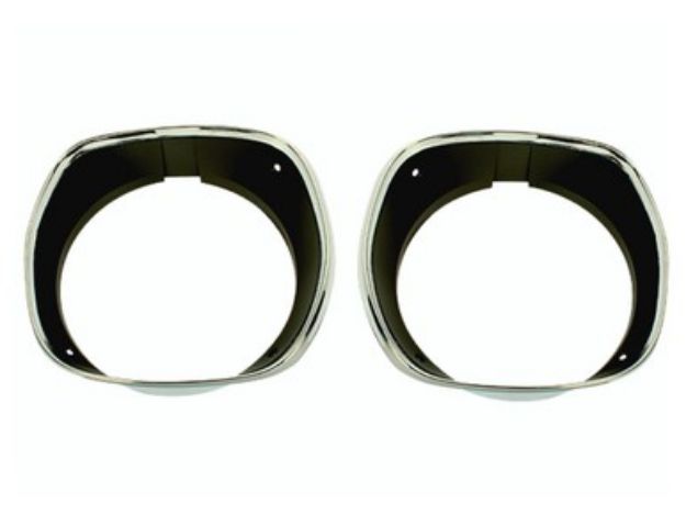 Picture of 1972-74 Plymouth Cuda Headlight Bezels