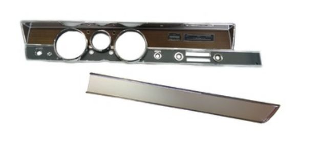 Picture of 1971 A-body Rallye Dash Bezel Kit (NO AC)