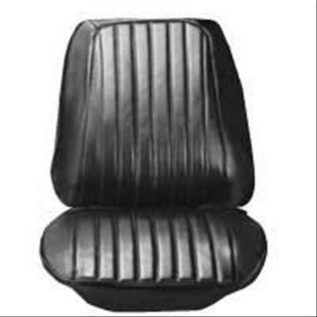 Picture of 1972 Pontiac GTO LeMans Sport Front and Rear Seat Upholstery Covers