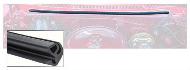 Picture of 1965-1967 Impala and Full Size Hood To Cowl Seal Weatherstrip