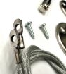 Picture of 1970-1974 Plymouth Cuda Hood Pin Kit with 23" Cables
