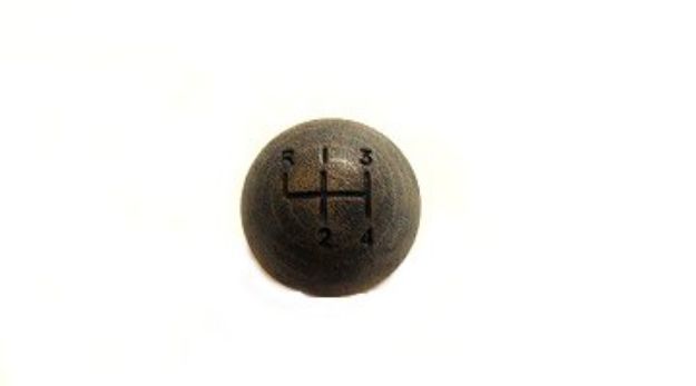 Picture of 1968-1969 A,B-body Woodgrain 4-Speed Shifter Ball