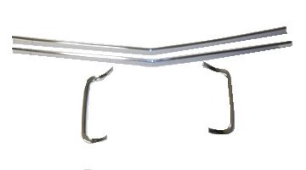 Picture of 1968 Dodge Charger Chrome Grille Trim Set