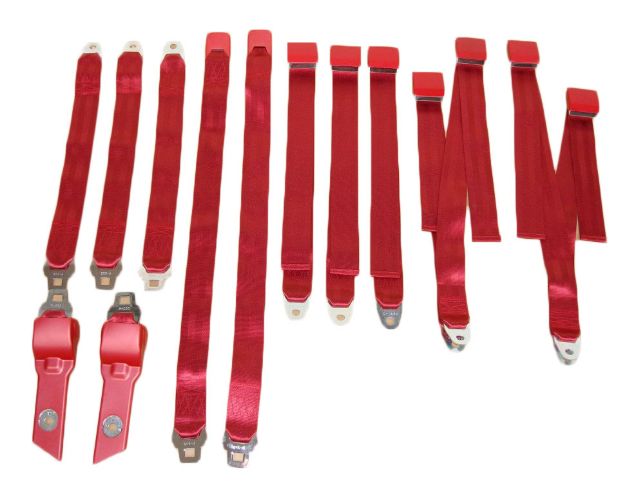 Picture of Mopar 1970 B-body Bucket Seat Belt Set