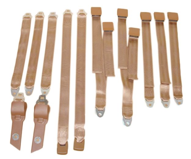Picture of Mopar 1970 B-body Bucket Seat Belt Set