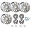 Picture of Mopar Rallye Wheels Package Dark Argent for Dodge and Plymouth Models 17x8"