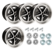 Picture of Mopar Magnum Wheels Package for Dodge/Plymouth Black Powder Coat 17x9"
