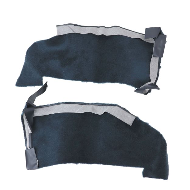 Picture of 1983-1993 Ford Mustang QUARTER TRIM CARPET PR DK BLUE 83/9
