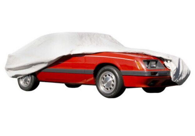 Picture of 1979-1986 Ford Mustang Car Cover Aqua Shed-3 Gray 79/86 Hatchback